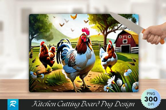Farm Chicken Cutting Board PNG: A Designer's Guide