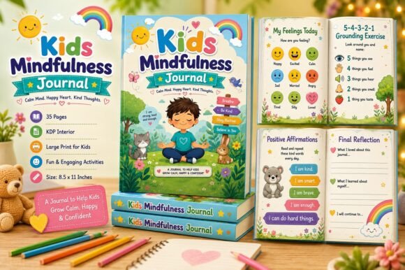 Kids Mindfulness Journal: A Creative Asset for Engaging Young Minds