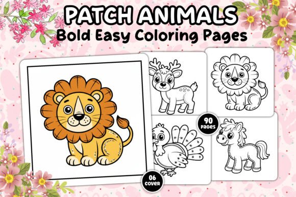 Patch Animals Coloring Pages for Kids: A Creative Toolkit